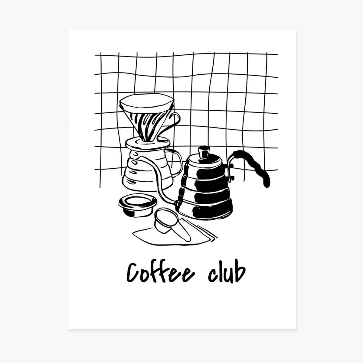 Αφίσα Coffee Club