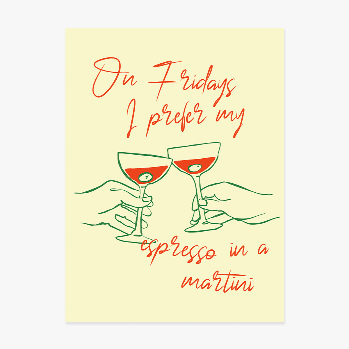 Espresso Martini Poster