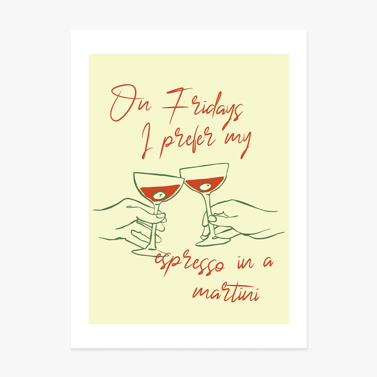 Espresso Martini Poster