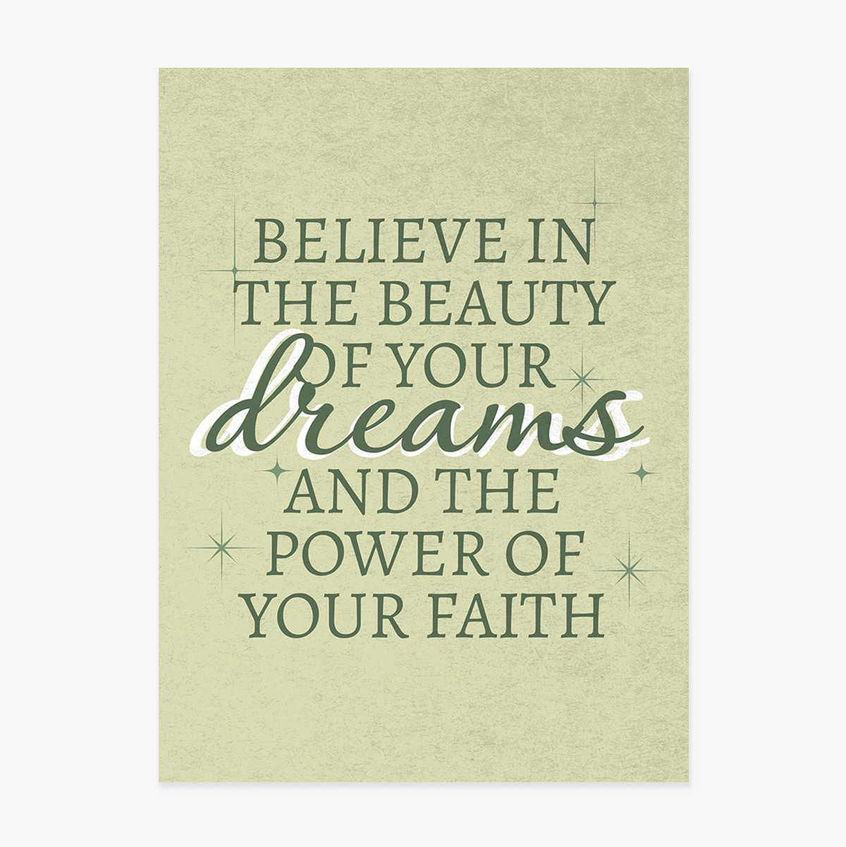 Faith Poster