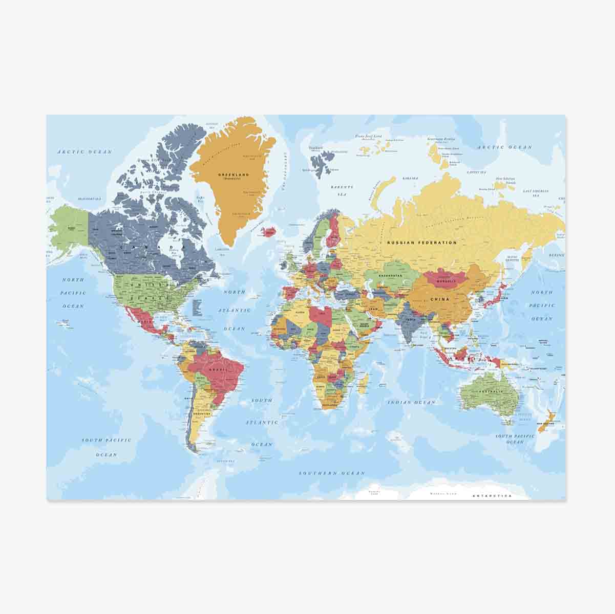 World Map Poster