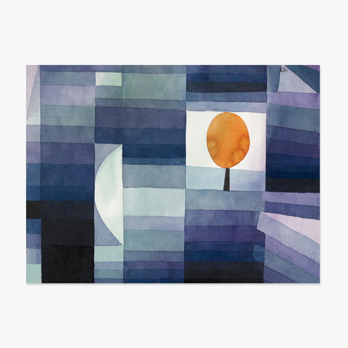Landscape poster - Paul Klee - Herald of Spring 1922