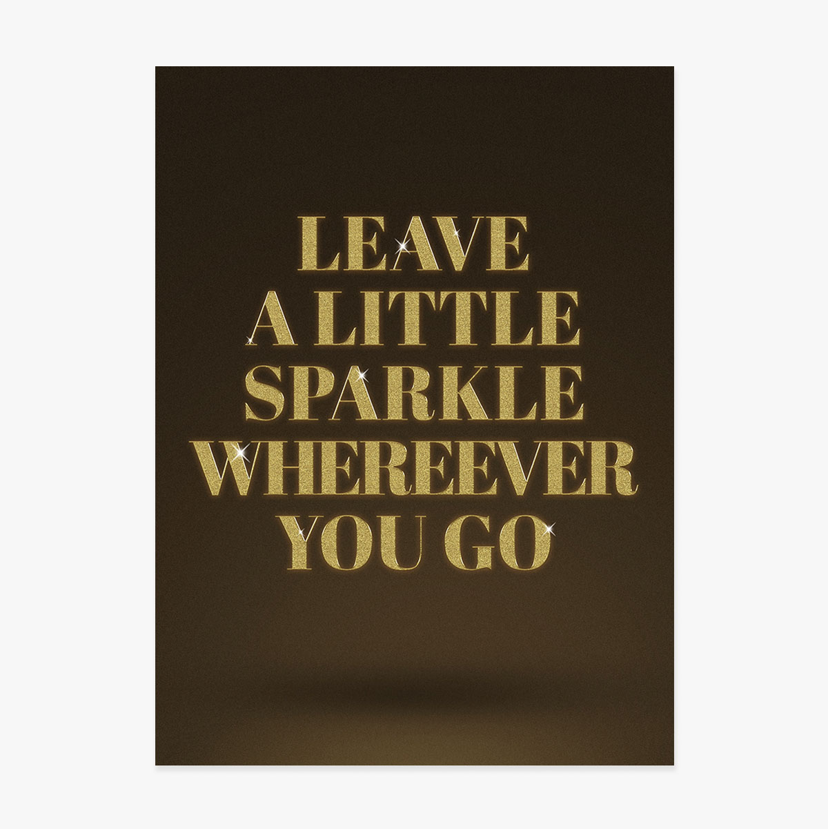 Poster Leave a spark
