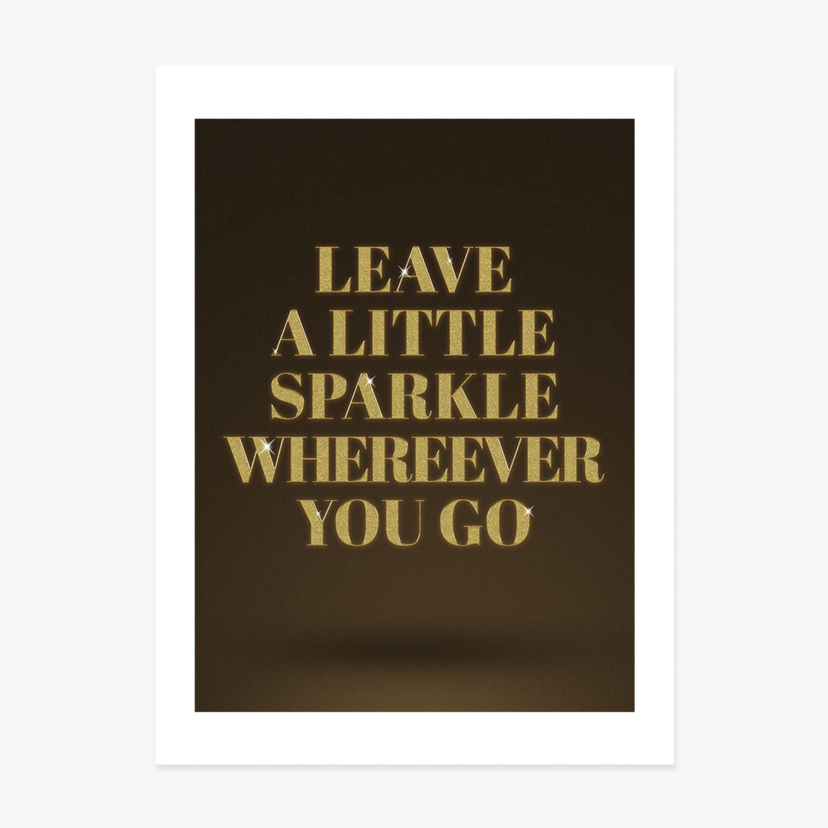 Poster Leave a spark