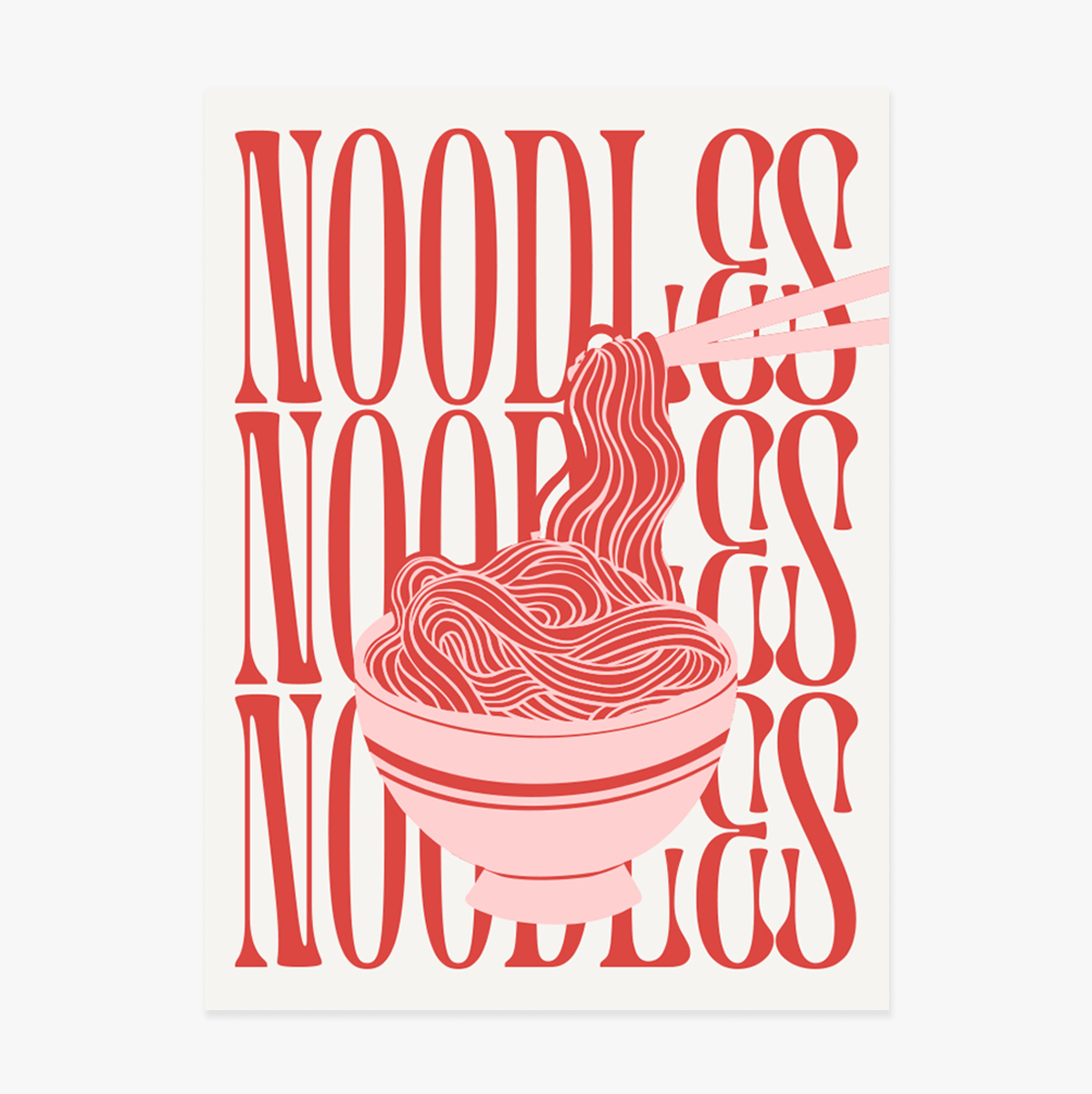 Αφίσα «Noodles Lover»