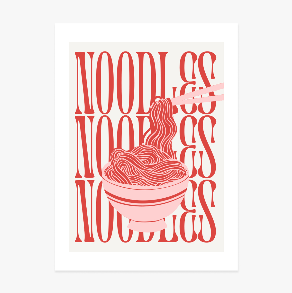 Αφίσα «Noodles Lover»