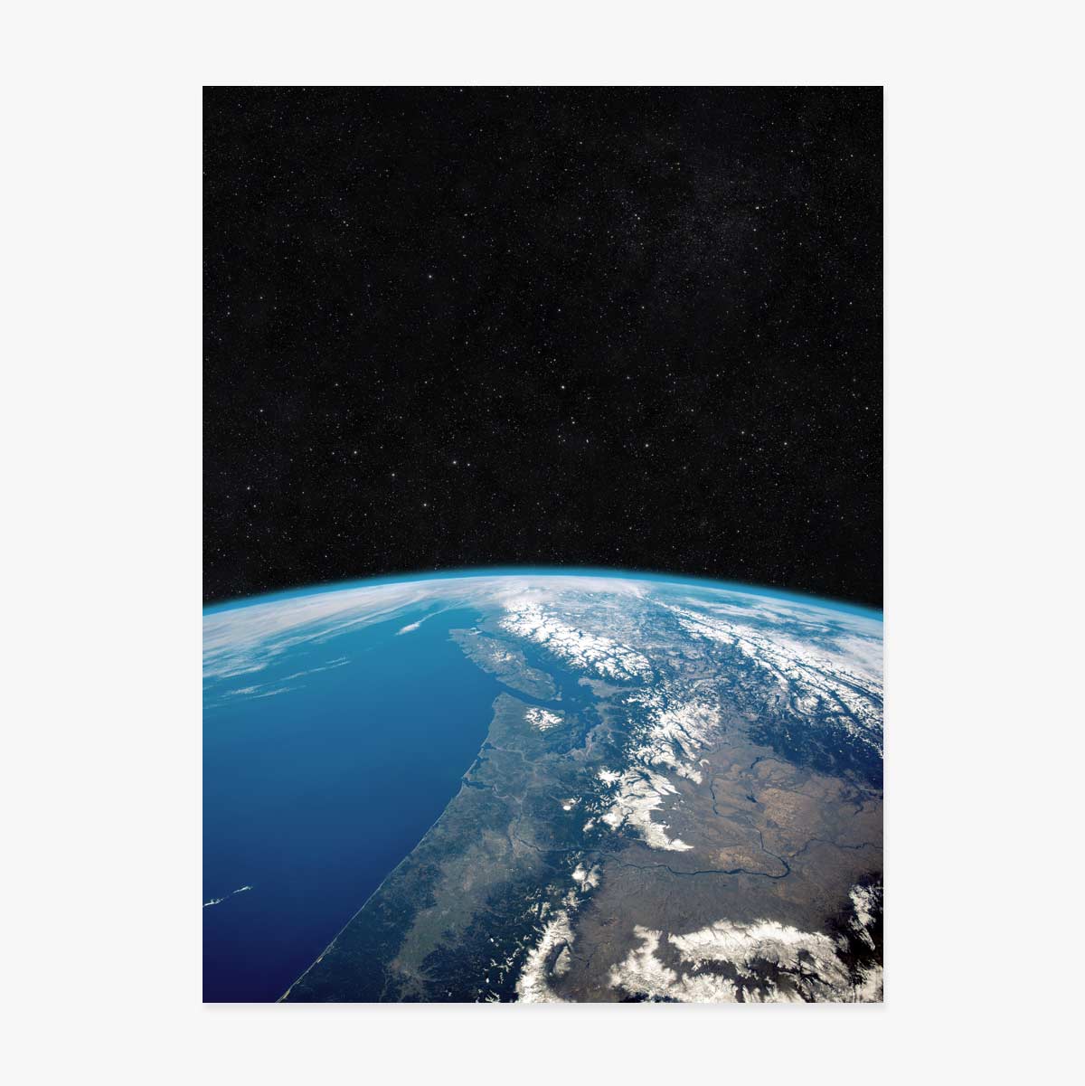 Earth Planet Poster