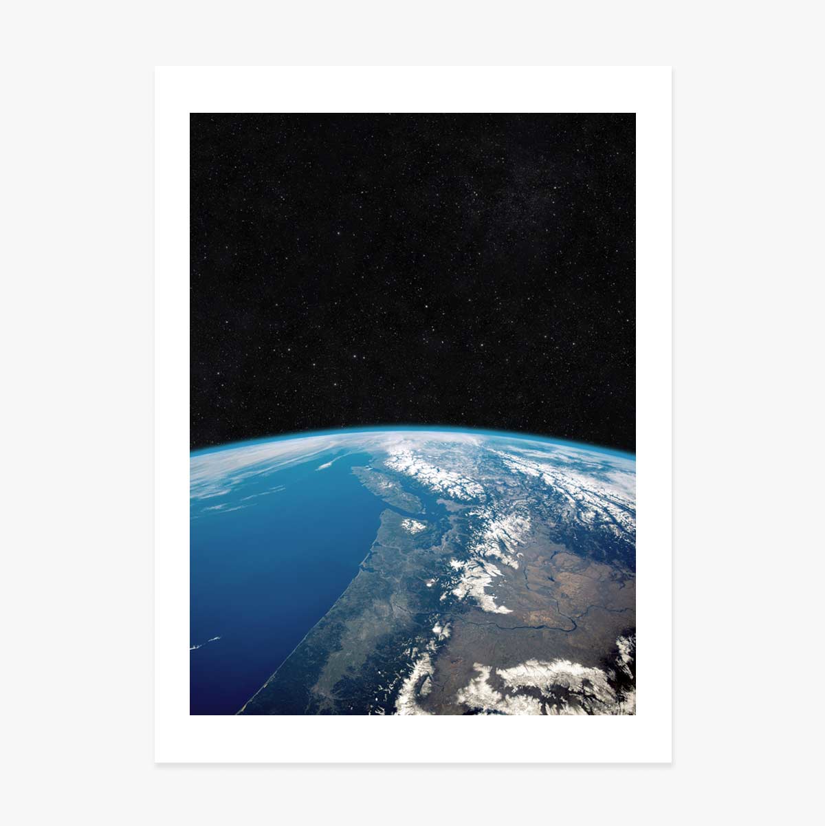 Earth Planet Poster