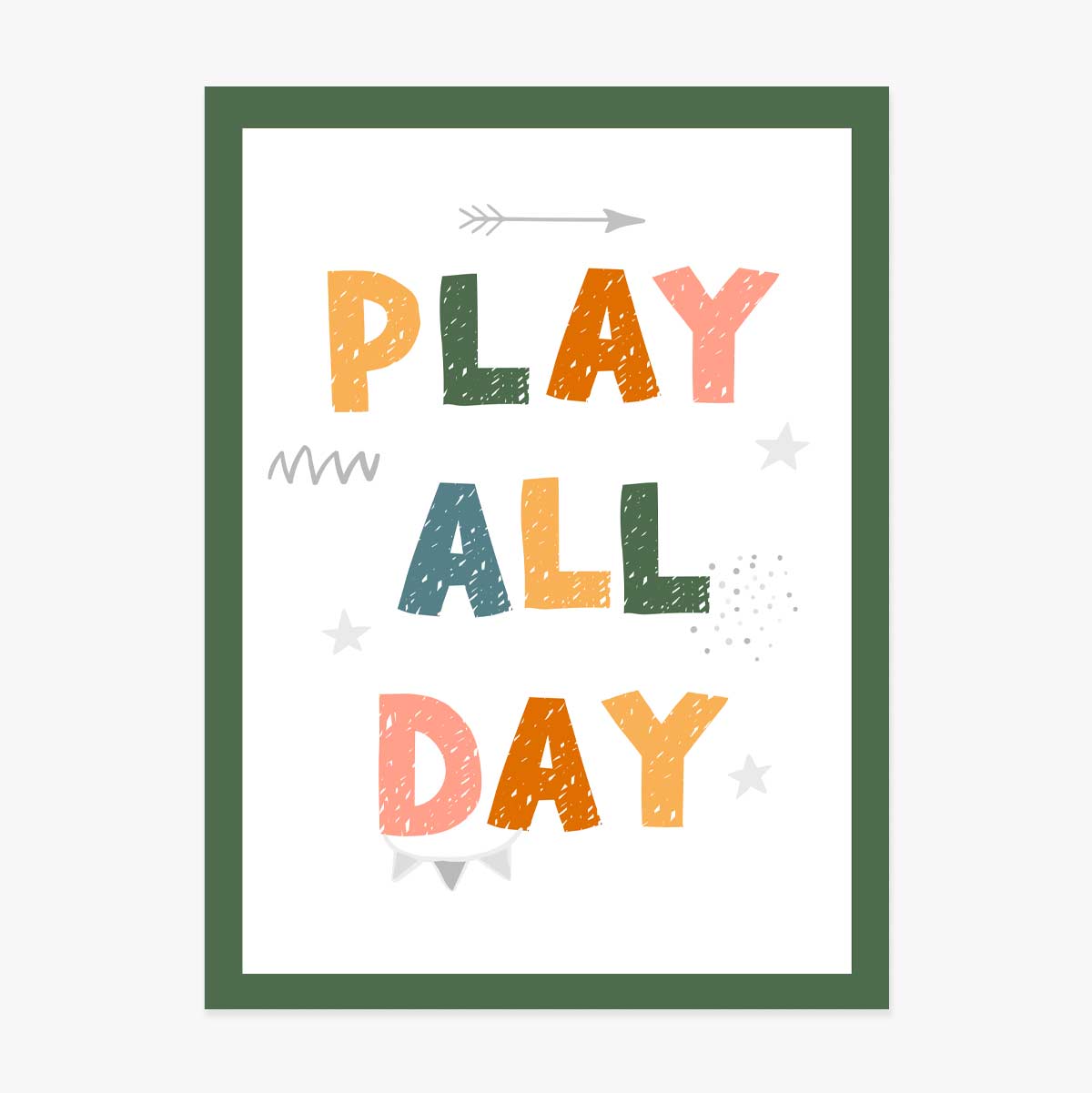 Αφίσα «Play All Day»