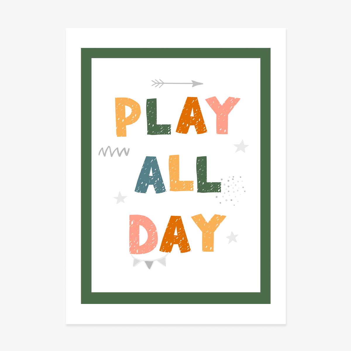 Αφίσα «Play All Day»