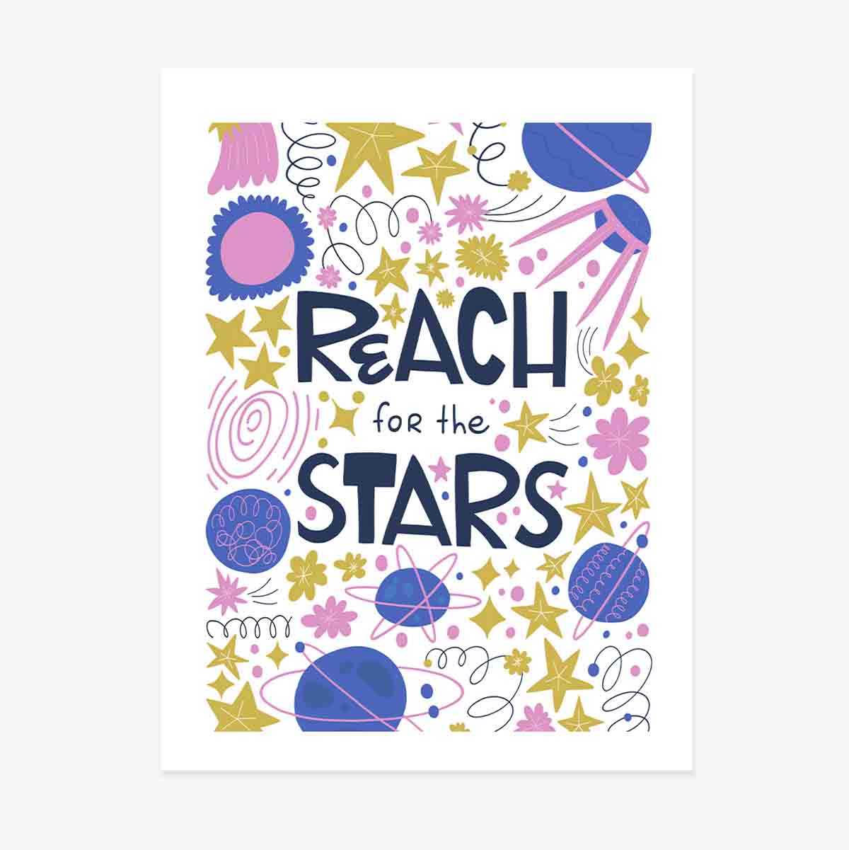 Αφίσα «Reach for the stars»
